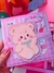 CADERNO URSINHO C/ CANETA DA HELLO KITTY -FOLHAS DECORADAS - loja online