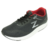 Tênis Esportivo Masculino Preto/Vermelho Para Caminhada e Academia Leve Confortável Zeus 48CX (
