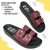 Chinelo Anatômico Webe Flex Feminino 2 Fivelas Vinho - Rossi Shoes - Compre agora online I Calçados Femininos, Masculinos e Infantis