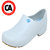Imagem do Sapato Profissional Antiderrapante Para Trabalhar em Cozinha, Limpeza, Enfermagem Monseg Babuche EPI Branco