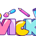 Logo de Loja online de VickyPapelaria