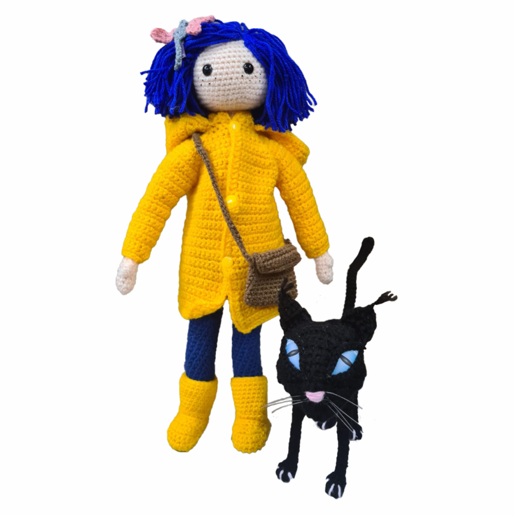 Muñeca coraline tejida new arrivals