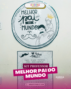 Kit Professor - Melhor Pai do Mundo