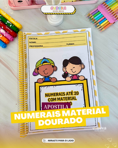 Apostila de Atividades para Numerais com Material Dourado!