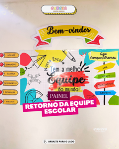 Kit Painel Retorno da Equipe Escolar