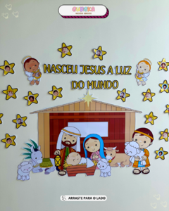 Painel de Natal com Presépio - comprar online