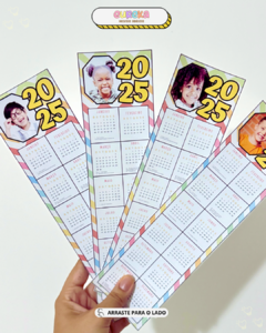 Calendário Marca-Páginas 2025 - comprar online