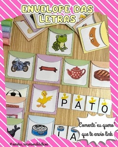 Envelope das Letras - Alfabetização Divertida!