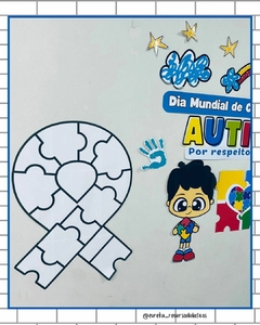 Recurso Kit Painel Dia Mundial do Autismo na internet