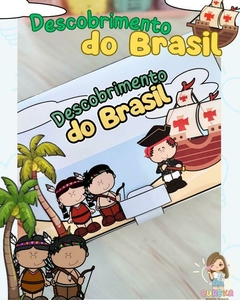 Livro 3D Descobrimento do Brasil