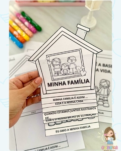 Imagem do Arquivo Flipbook Minha Família: Explorando Laços Afetivos na Educação Infantil