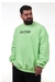 Blusa de moletom Oversized Graffiti - Verde Neon - comprar online