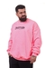 Blusa de moletom Oversized Graffiti - Rosa Neon - comprar online