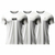 Kit 3 Camiseta Dry Performance Shatark - Branco