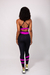 Top Energy Preto + Violeta - OLYN FIT