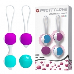 PRETTY LOVE KEGEL ORGASMIC BALLS (3,1 cm y 3,6 cm) - BI-014265