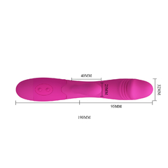 Imagen de PRETTY LOVE SNAPPY RECHARGEABLE VIBRATOR (19,5 cm x 3,2 cm) - BI-014173-2