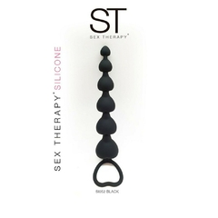 ST PLUG ANAL VARITA SILICONE BLACK (33.7 cm x 2.7 cm) - SI052 - comprar online