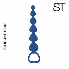 ST PLUG ANAL VARITA SILICONE BLUE (33,7 cm x 2,7 cm) - SI052 - Orgasmo Online