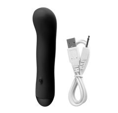 ST MINI VIBRADOR RECARGABLE VIBE BLACK 6 (13,6 cm x 2,7 cm) - ST-VB-0341 en internet