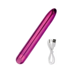 ST VIBRADOR RECARGABLE BULLET 2 PINK (18,3 cm x 2,5 cm) - VV016C - comprar online