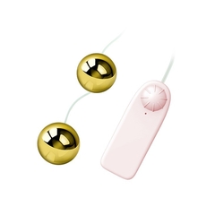 BAILE GOLDEN KEGGEL VIBRATING BALLS BOLAS CHINAS VIBRADORAS (3,2 cm x 3,2 cm) - BI-014049-6 - Orgasmo Online