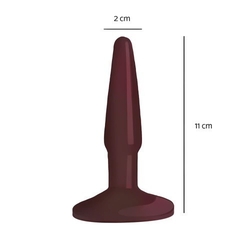 ESTACA ANAL MACIZA DE JELLY SMALL (11 cm x 2 cm) - 4605-02 - comprar online