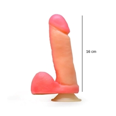 CONSOLADORES REALISTIC COCK PIEL (16 cm x 4 cm) - 2102-03 en internet