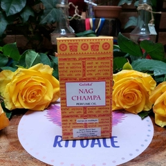 Óleo Perfumado Goloka Pure Oil- Nag Champa: Energia da Meditação - comprar online