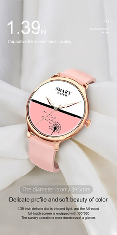 Smartwatch Kt67 Reloj Inteligente P/ Samsung iPhone Mujer