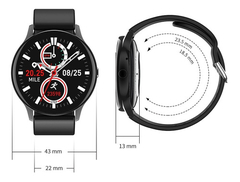 Smartwatch Elegante Para Samsung iPhone U18