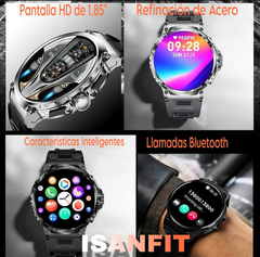 Isanfit V69 Smartwatch Hombre Grande Llamadas Deportes - comprar online