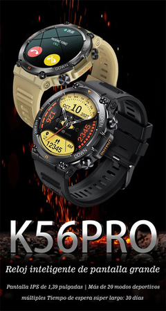 Reloj Smartwatch K56 Pro Deportivo Llamada Notificaciones