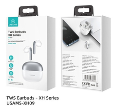 Auriculares Earbuds Tws Usams Xh09 Bluetooth 5.1 Hifi Touch - comprar online