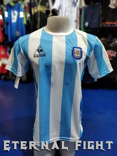 CAMISETA FUTBOL RETRO PREMIUM AFA 1986