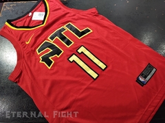 CAMISETA NBA ATLATANTA HAWKS N°11 ROJA en internet