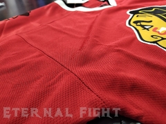 CAMISETA NHL CHICAGO BLACKHAWKS ROJO Y NEGRO N°9 - tienda online