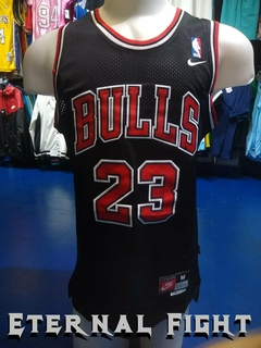 CAMISETA NBA CHICAGO BULLS N°23 NEGRA