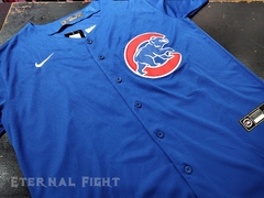 CAMISETA MLB CHICAGO CUBS AZUL N°44 en internet