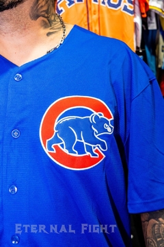 CAMISETA MLB CHICAGO CUBS AZUL N°44 - tienda online