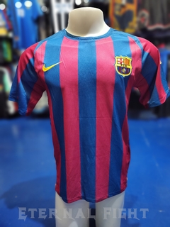 CAMISETA FUTBOL RETRO OFICIAL BARCELONA 2006