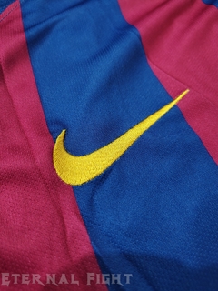 CAMISETA FUTBOL RETRO OFICIAL BARCELONA 2006 - comprar online