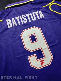 CAMISETA FUTBOL RETRO OFICIAL FIORENTINA 1997 - eternalfightdeporte