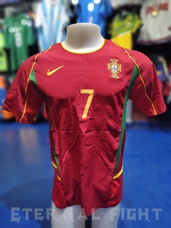 CAMISETA FUTBOL RETRO OFICIAL PORTUGAL 2002