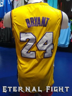 CAMISETA NBA LOS ANGELES LAKERS N°24 AMARILLA - comprar online