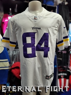 CAMISETA NFL MINNESOTA VIKINGS BLANCA N°84