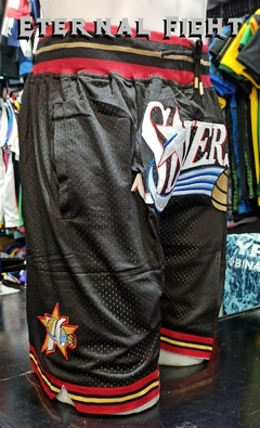 SHORT NBA JUST DON PHILADELPHIA SIXERS NEGRO