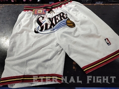 SHORT NBA JUST DON PHILADELPHIA SIXERS BLANCO en internet