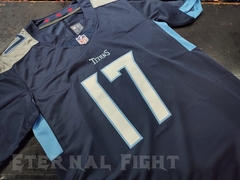 CAMISETA NFL TENNESSEE TITANS AZUL N°17 en internet