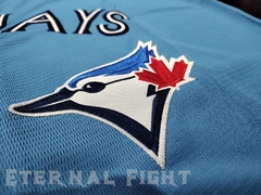 CAMISETA MLB TORONTO BLUE JAYS CELESTE N°27